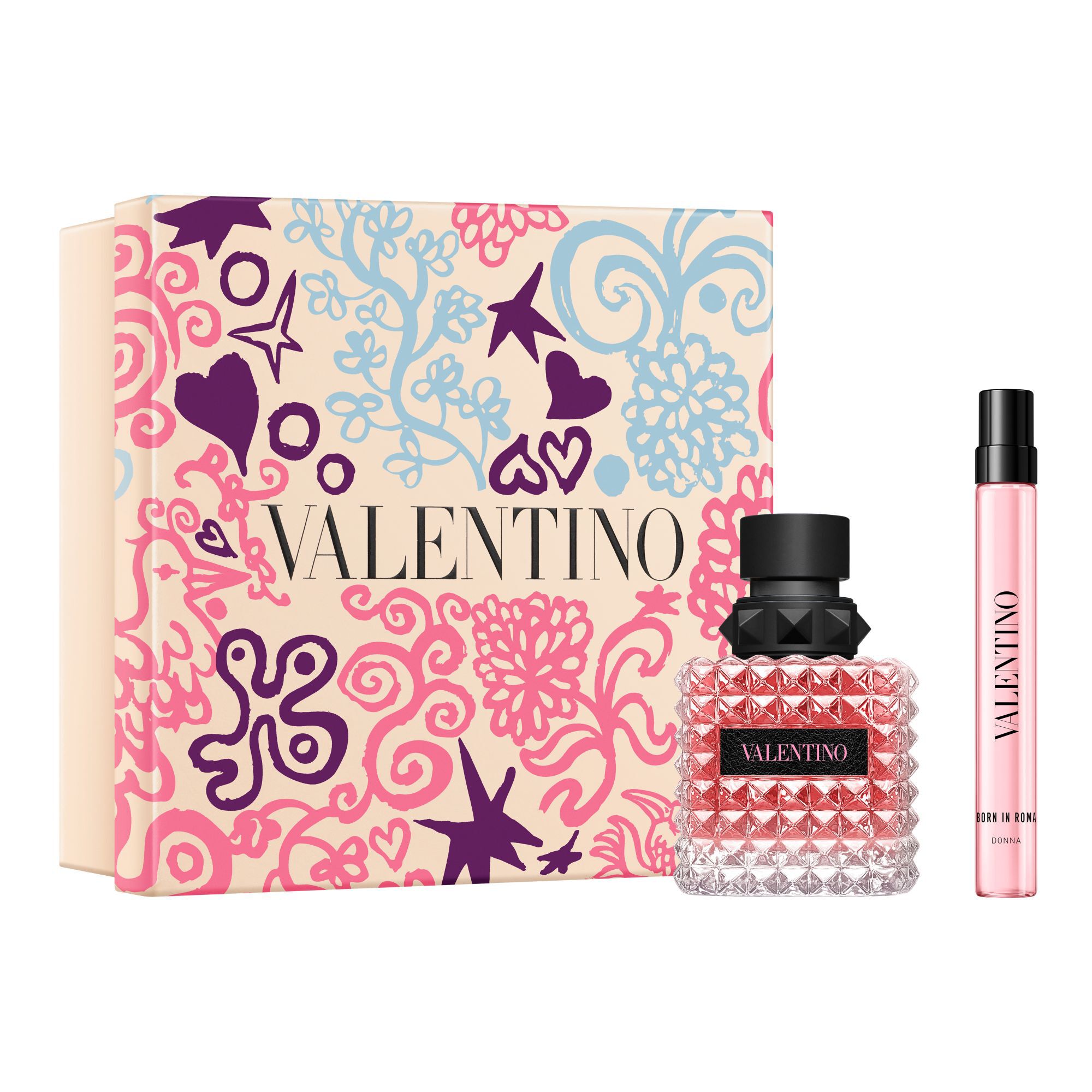 VALENTINO BORN IN ROMA 香水3本セット Valentino Donna Born in Roma Eau de Parfum 3-pcs Gift Set (Eau de
